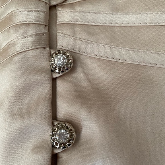 J.R. NITES BY CALIENDO EVENING Formal TOP Blazer women’s size 10 - Picture 5 of 12